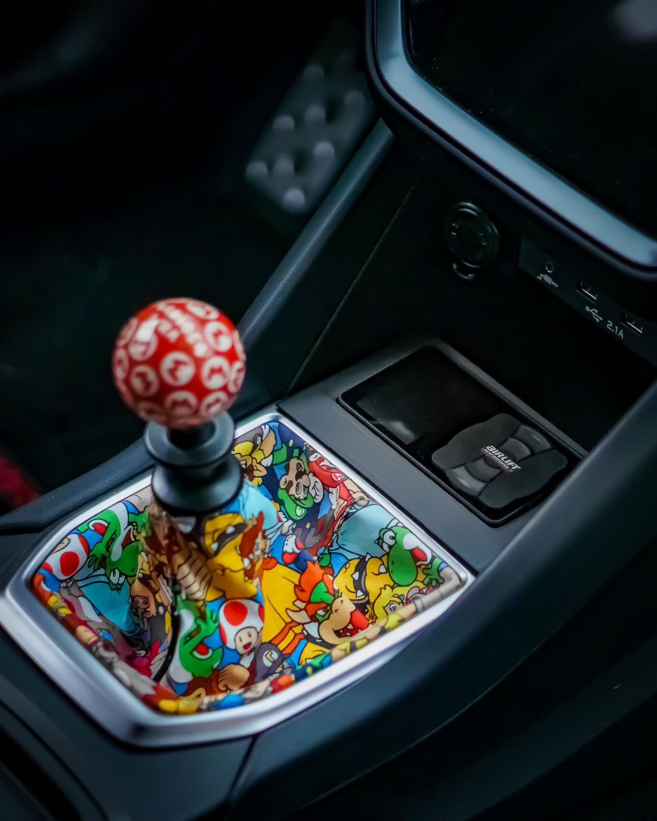 Airlift 3p/3h Controller Mount (2022+ Subaru WRX)