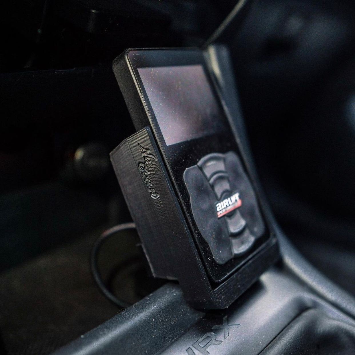 Airlift 3p/3h LH Cubby Controller Vertical Mount (VA Subaru WRX/STi)