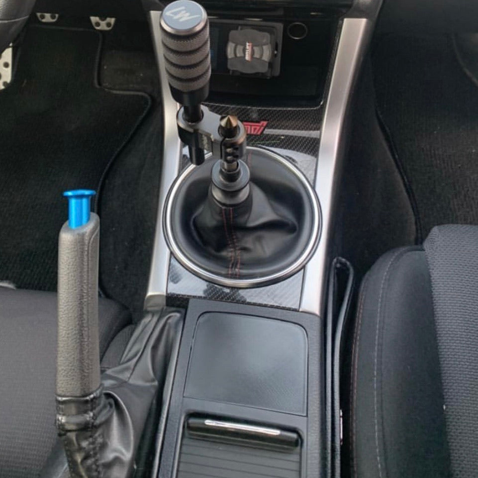 Subaru WRX DCCD Knob Delete Plate