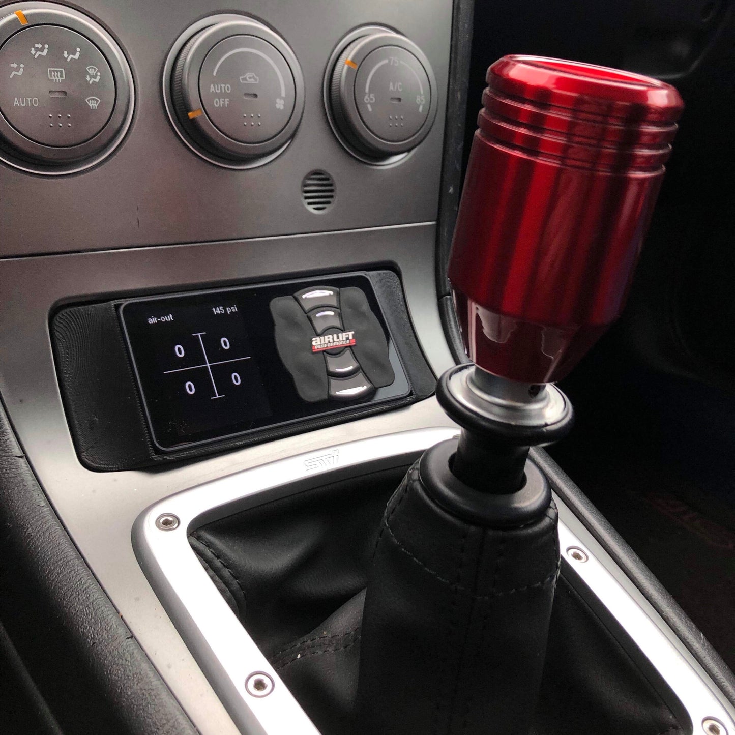 Airlift ALP4 Controller Shifter Trim Mount (2005-2007 WRX STi/2003-2008 Forester)