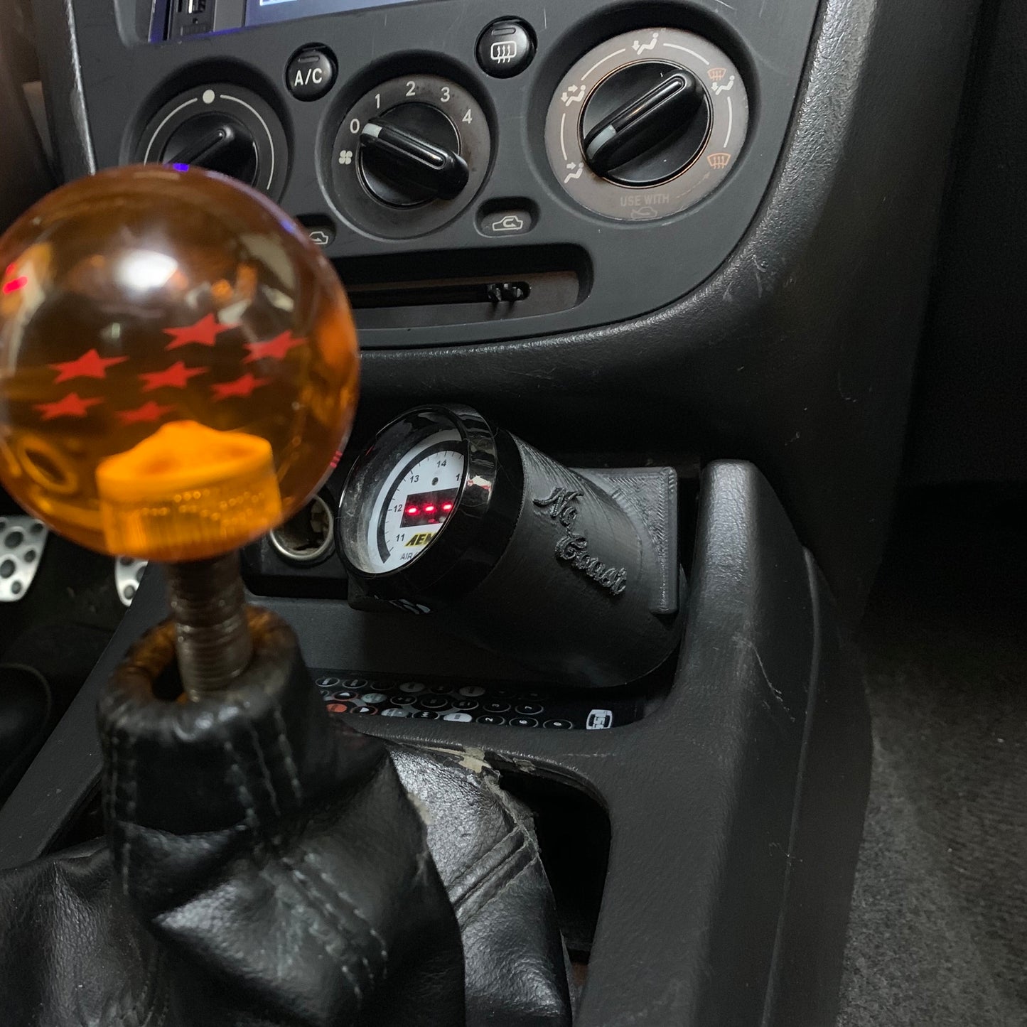 Single Gauge Pod Cubby Mount (2002-2004 Subaru Impreza)