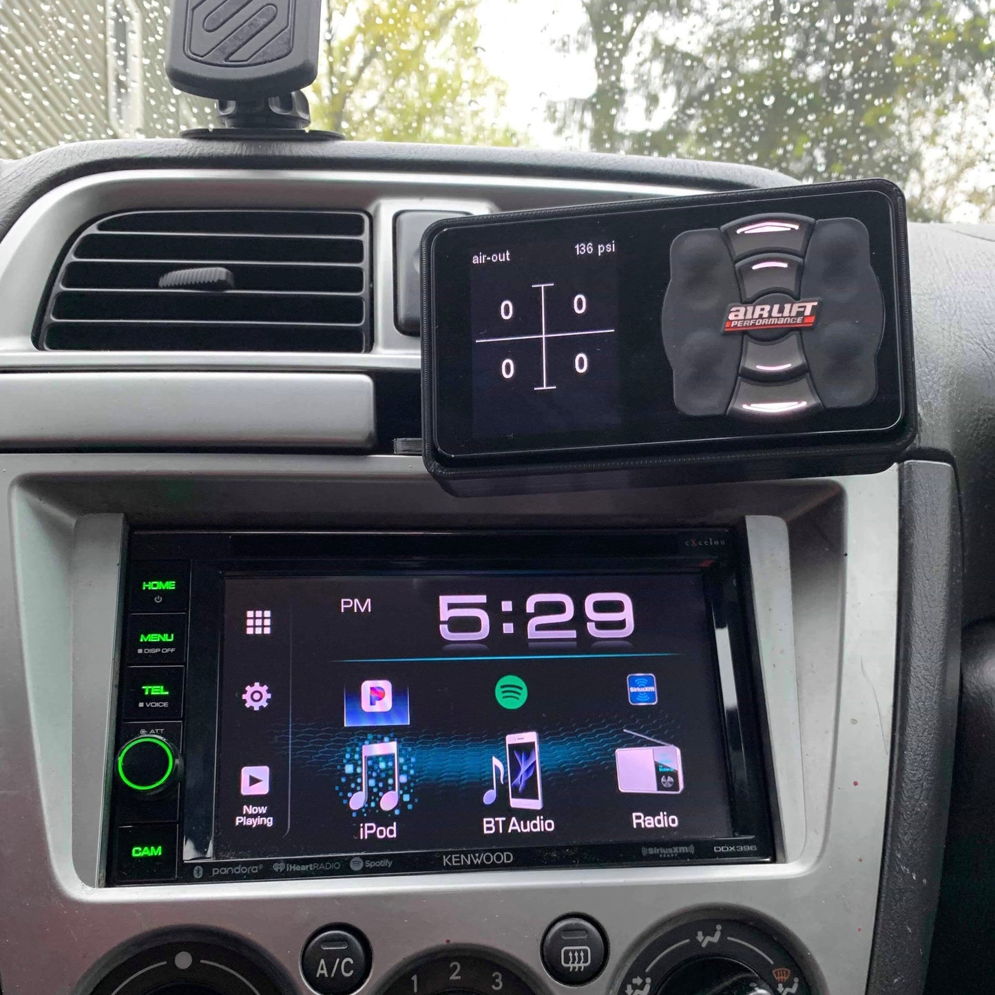 Airlift 3p/3h Controller Cupholder Mount (2002-2004 Impreza)