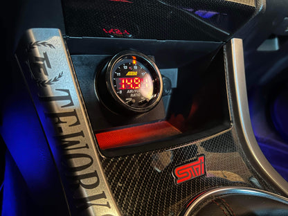 2015-2022 Subaru WRX/STi Single 52mm Cubby Gauge Pod